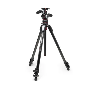 Manfrotto 055 Carbon Fibre Tripod & 3 Way Head